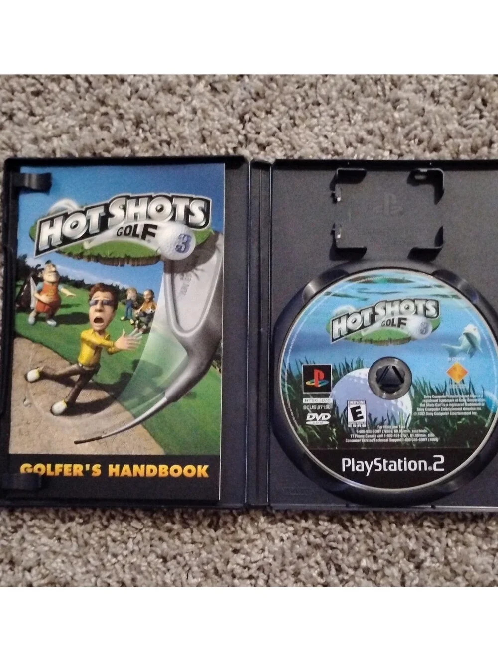 Hot Shots Golf 3 (PlayStation 2, PS2) - Complete in Box (CIB) w/ Manual